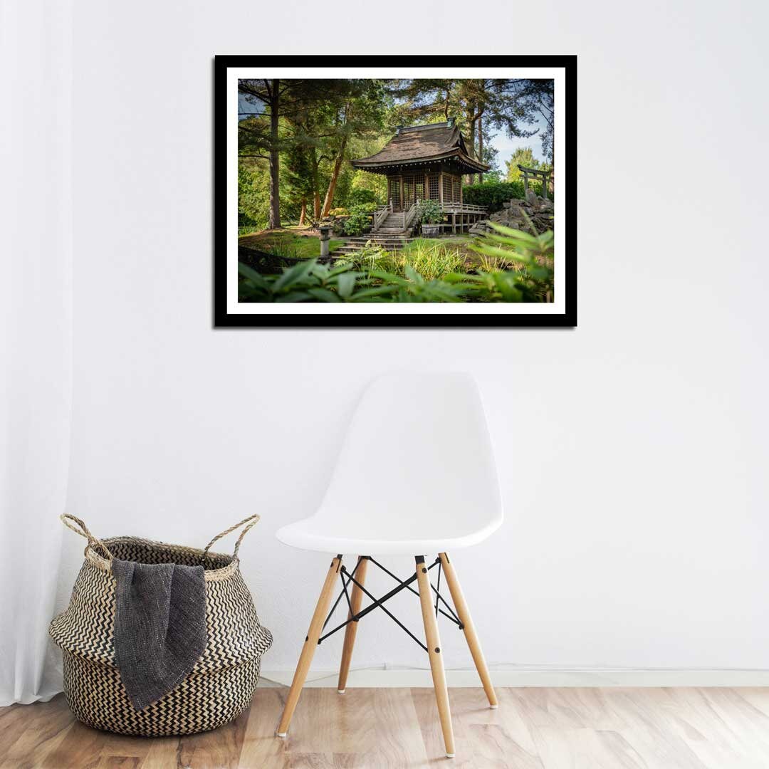 Japanese Peace Garden, Landscape Photography Prints, Wall Art