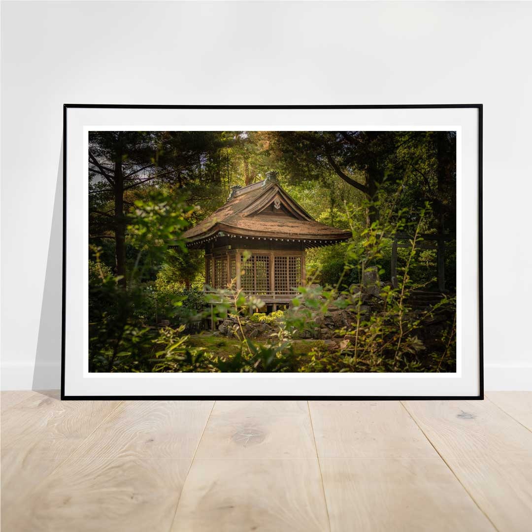 Japanese Peace Garden, Landscape Photography Prints, Wall Art