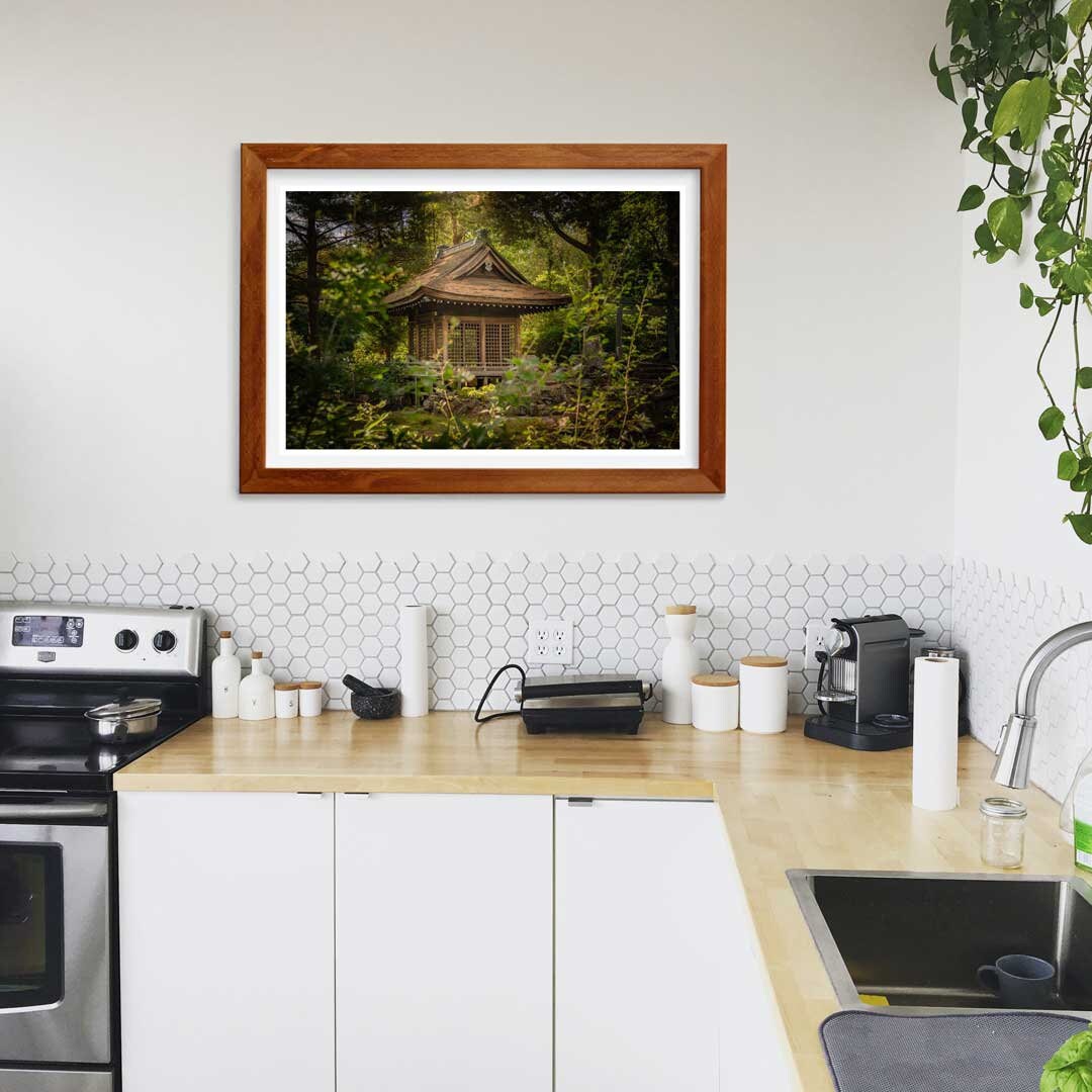 Japanese Peace Garden, Landscape Photography Prints, Wall Art