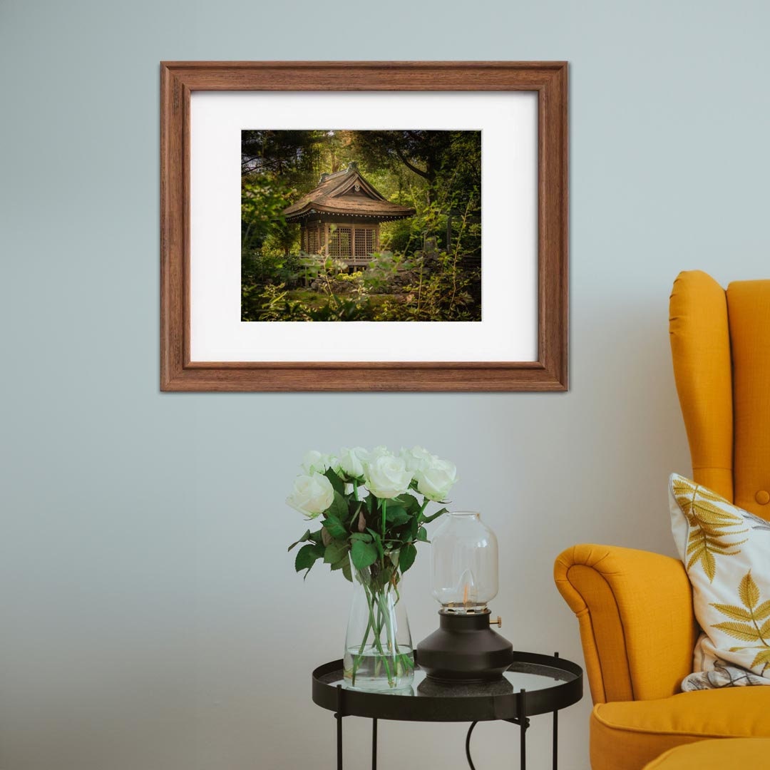 Japanese Peace Garden, Landscape Photography Prints, Wall Art