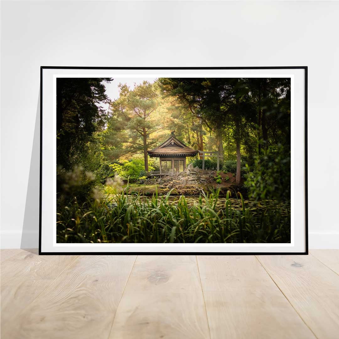 Japanese Peace Garden, Landscape Photography Prints, Wall Art