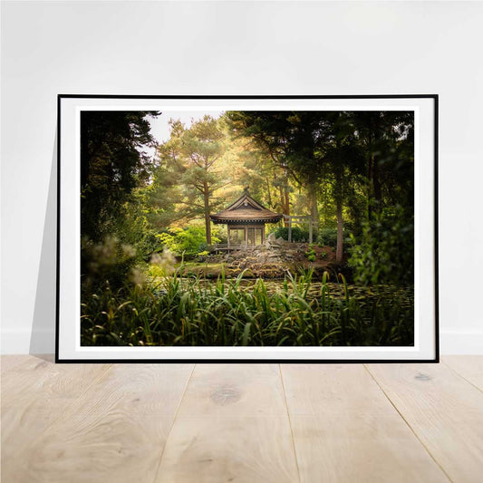 Japanese Peace Garden, Landscape Photography Prints, Wall Art