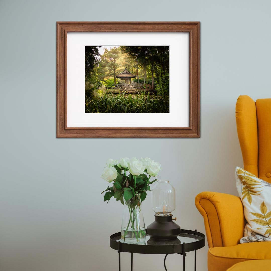 Japanese Peace Garden, Landscape Photography Prints, Wall Art