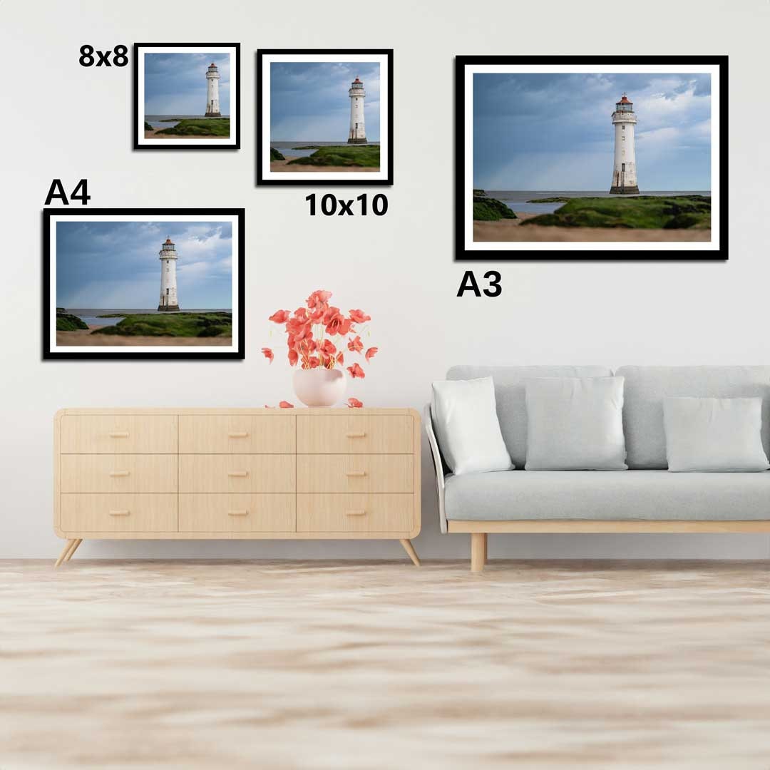 Lighthouse Fine Art Print, Wall Print, Travel Photography, Nautical Decor