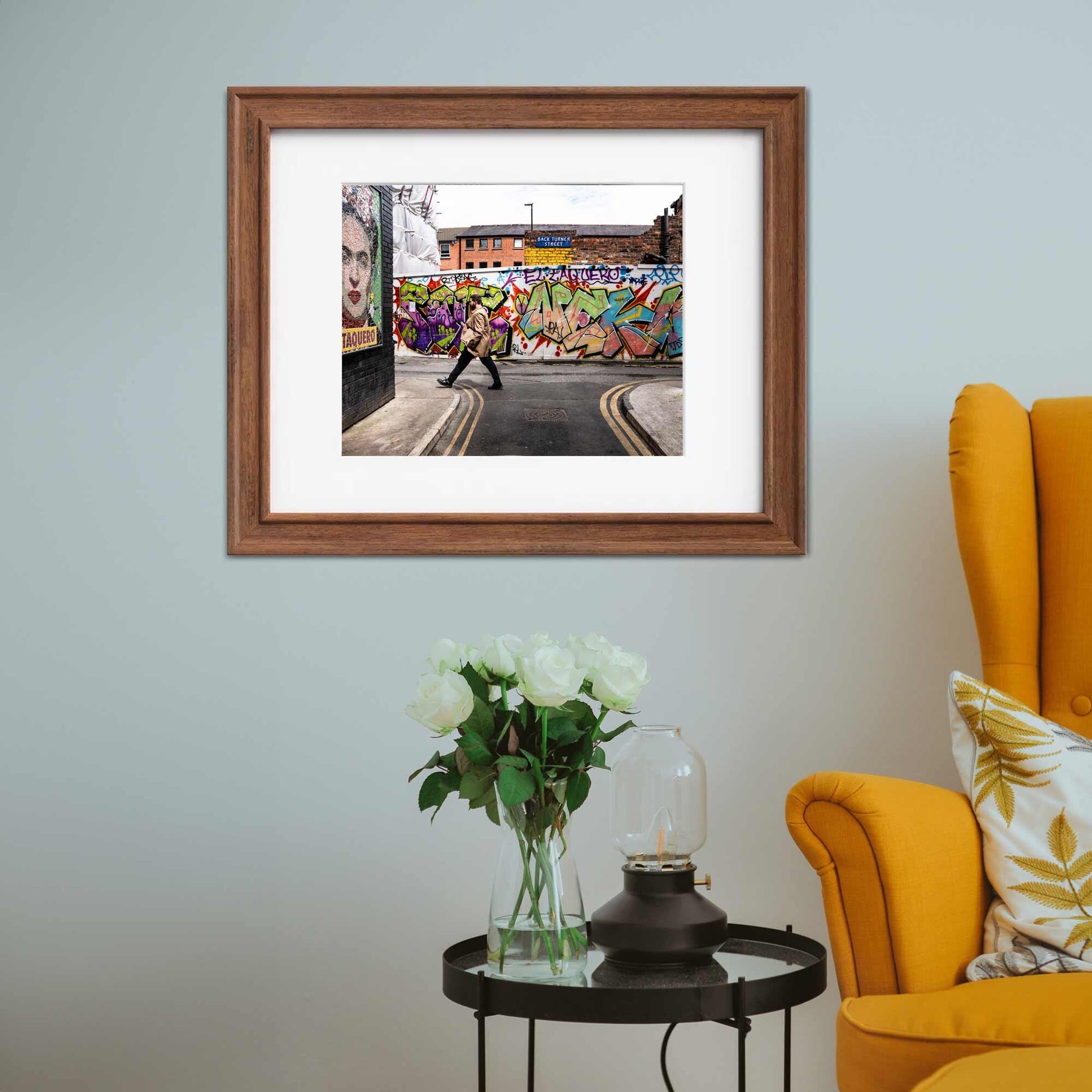 Colourful Manchester Street Photography, Digital Fine Art Print Photo, A4, A3 & A2