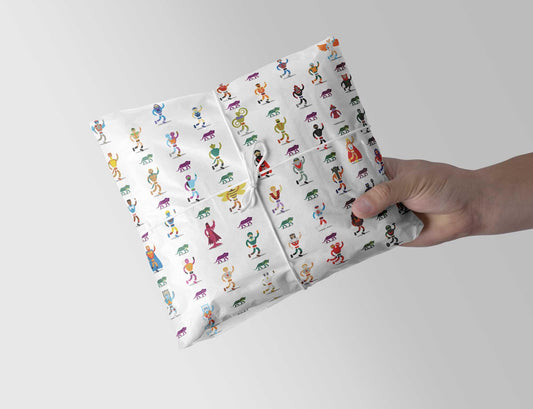 He-Man She-Ra Minimalist Custom Made Wrapping Paper Illustration, Retro Art, 80s Cartoon, MOTU, Fun Pop Culture Wall Art Print