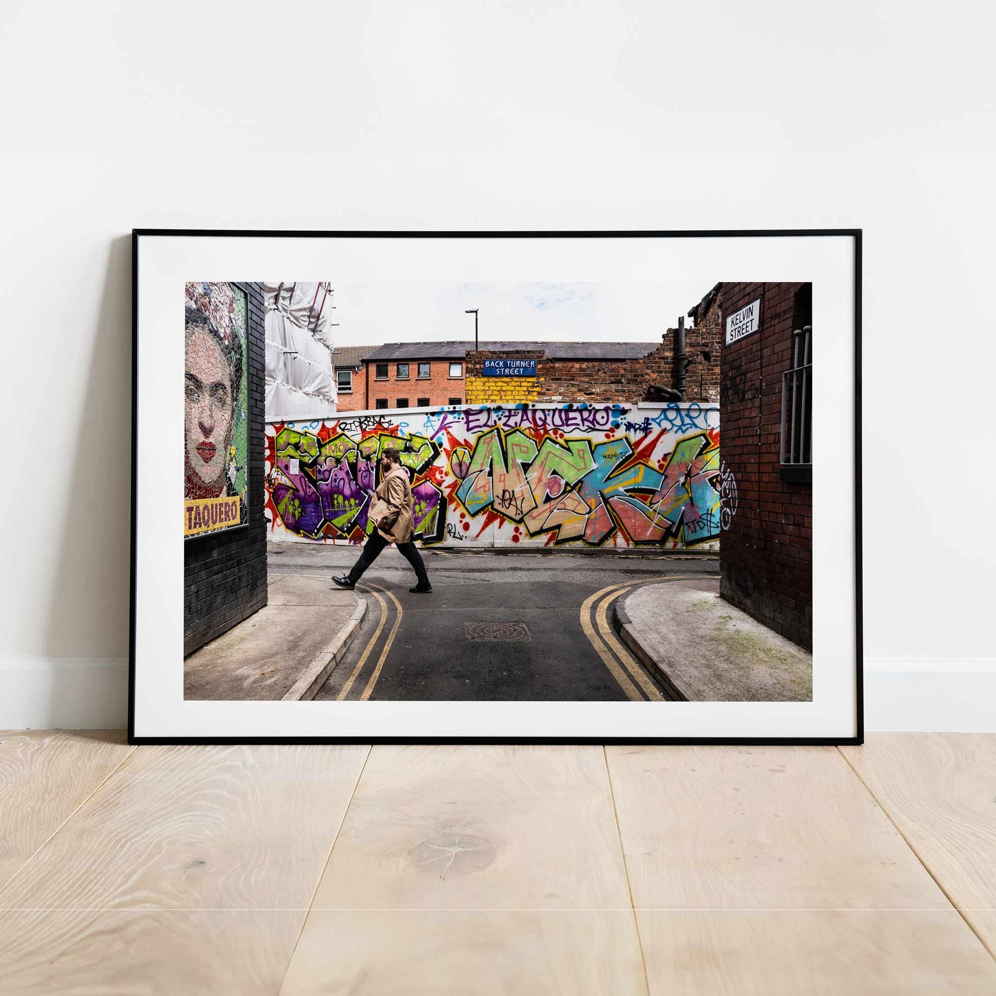 Colourful Manchester Street Photography, Digital Fine Art Print Photo, A4, A3 & A2