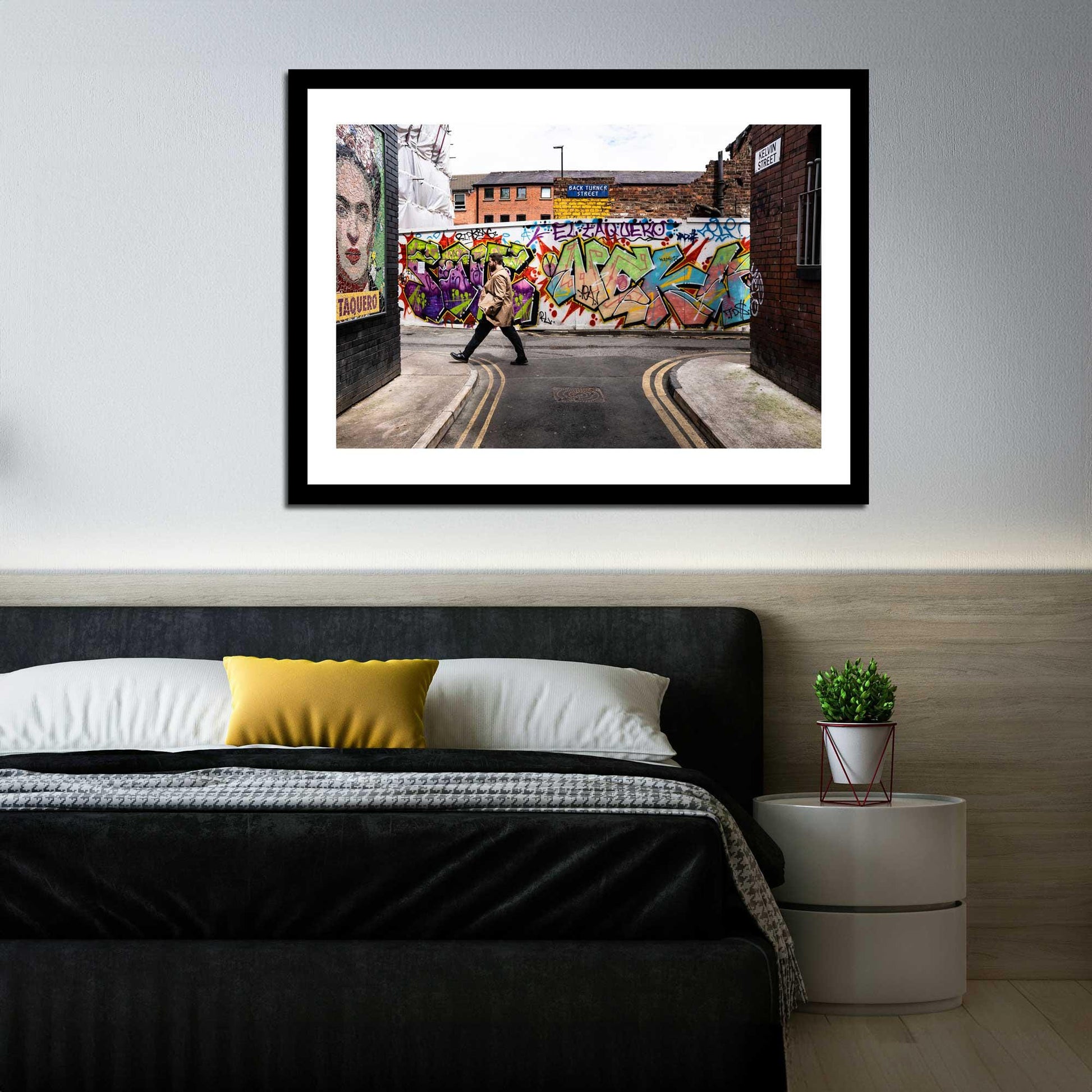 Colourful Manchester Street Photography, Digital Fine Art Print Photo, A4, A3 & A2