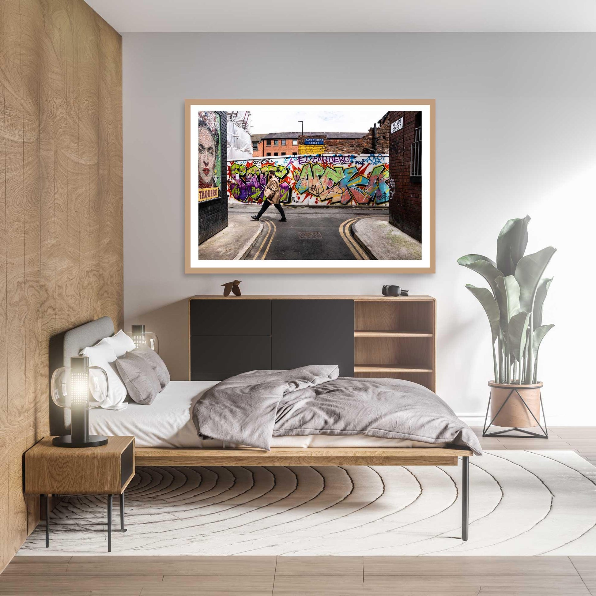 Colourful Manchester Street Photography, Digital Fine Art Print Photo, A4, A3 & A2
