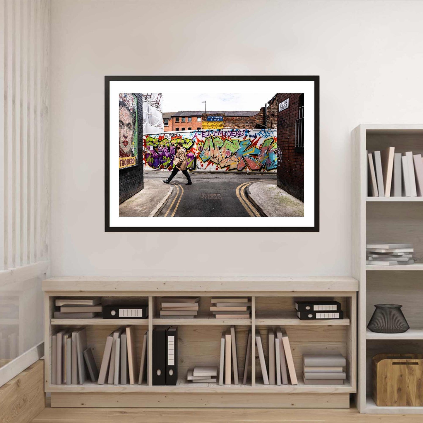 Colourful Manchester Street Photography, Digital Fine Art Print Photo, A4, A3 & A2