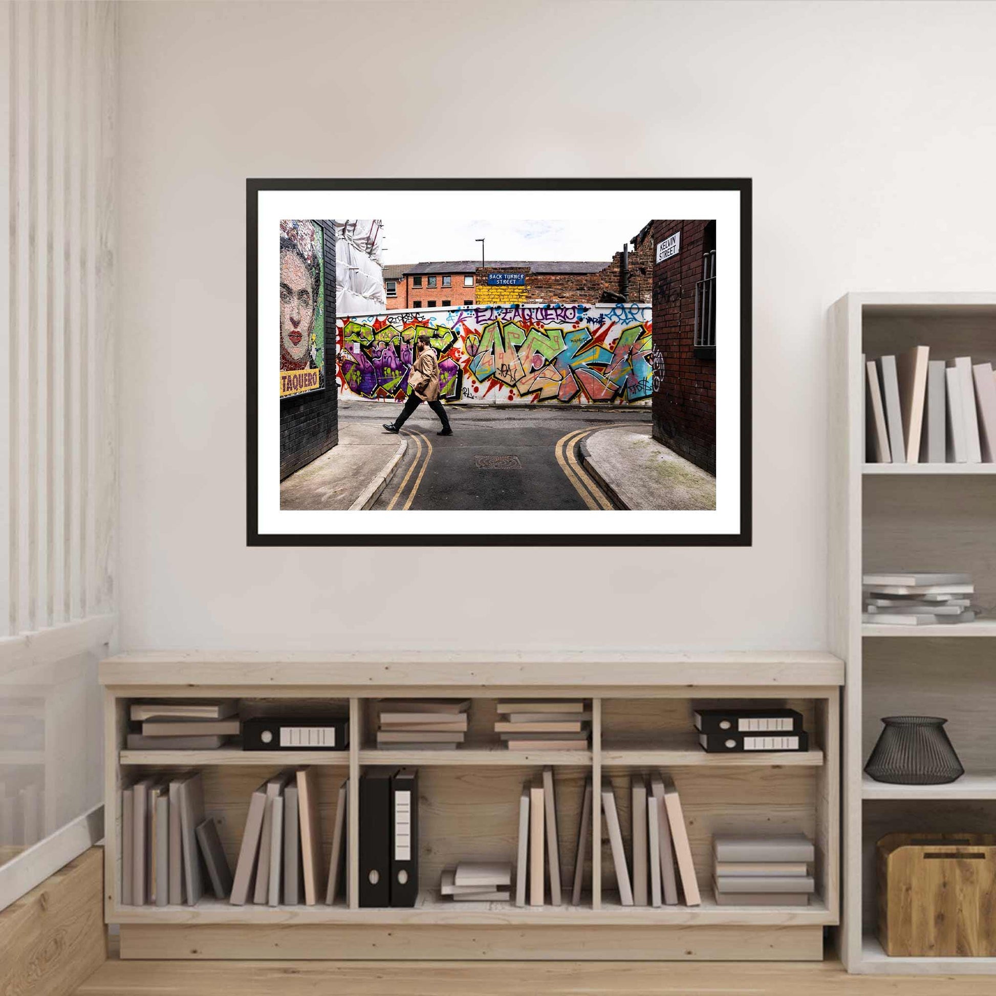 Colourful Manchester Street Photography, Digital Fine Art Print Photo, A4, A3 & A2