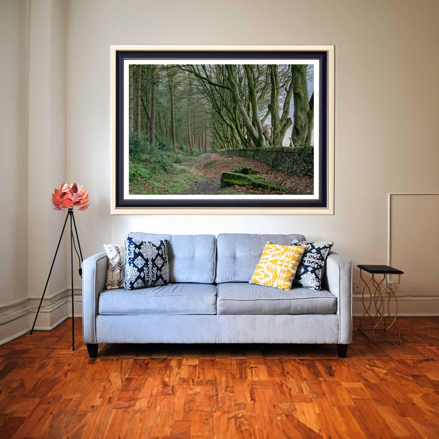 Peak District Countryside Landscape Fine Art Print, A4, A3, A2