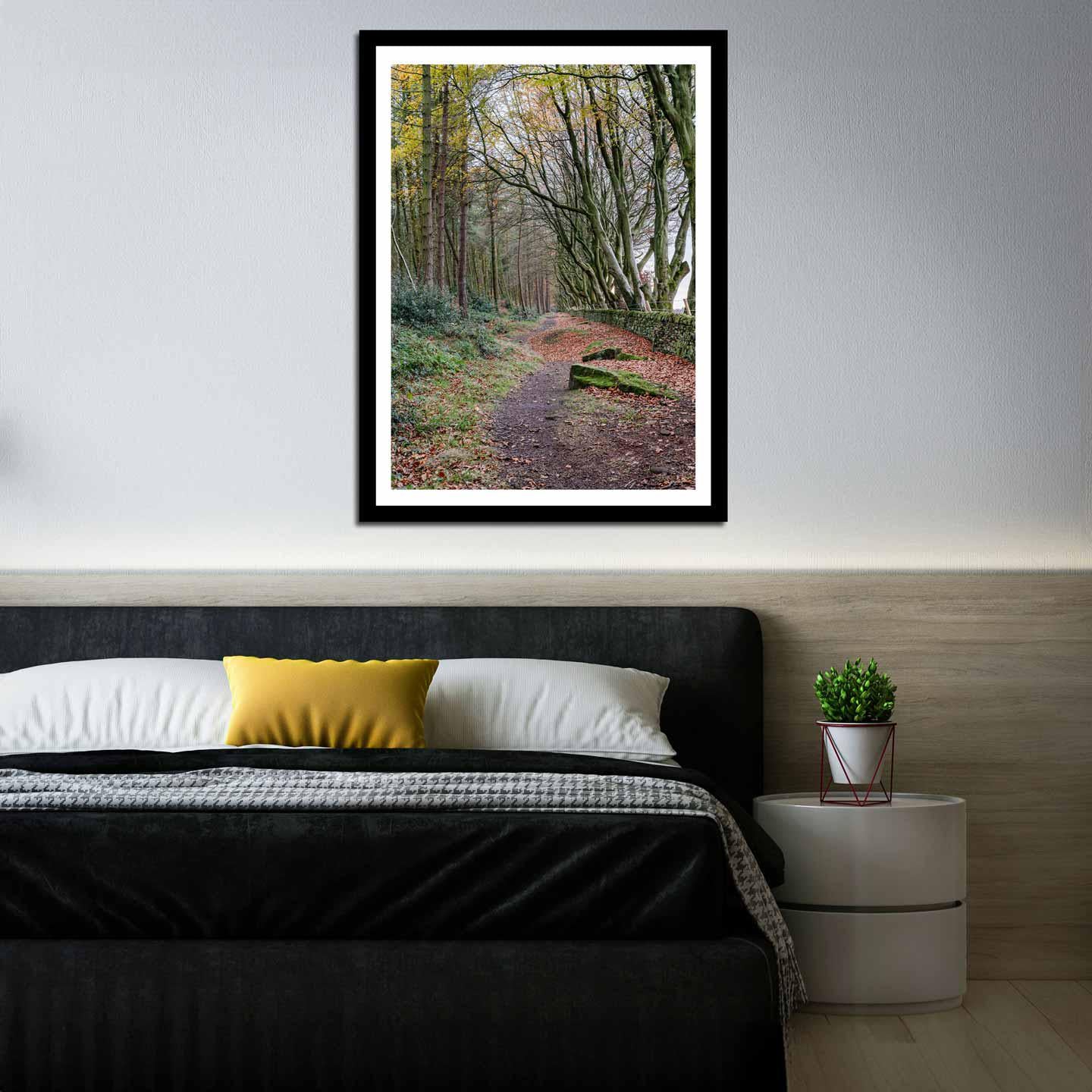 Peak District Countryside Landscape Fine Art Print, A4, A3, A2