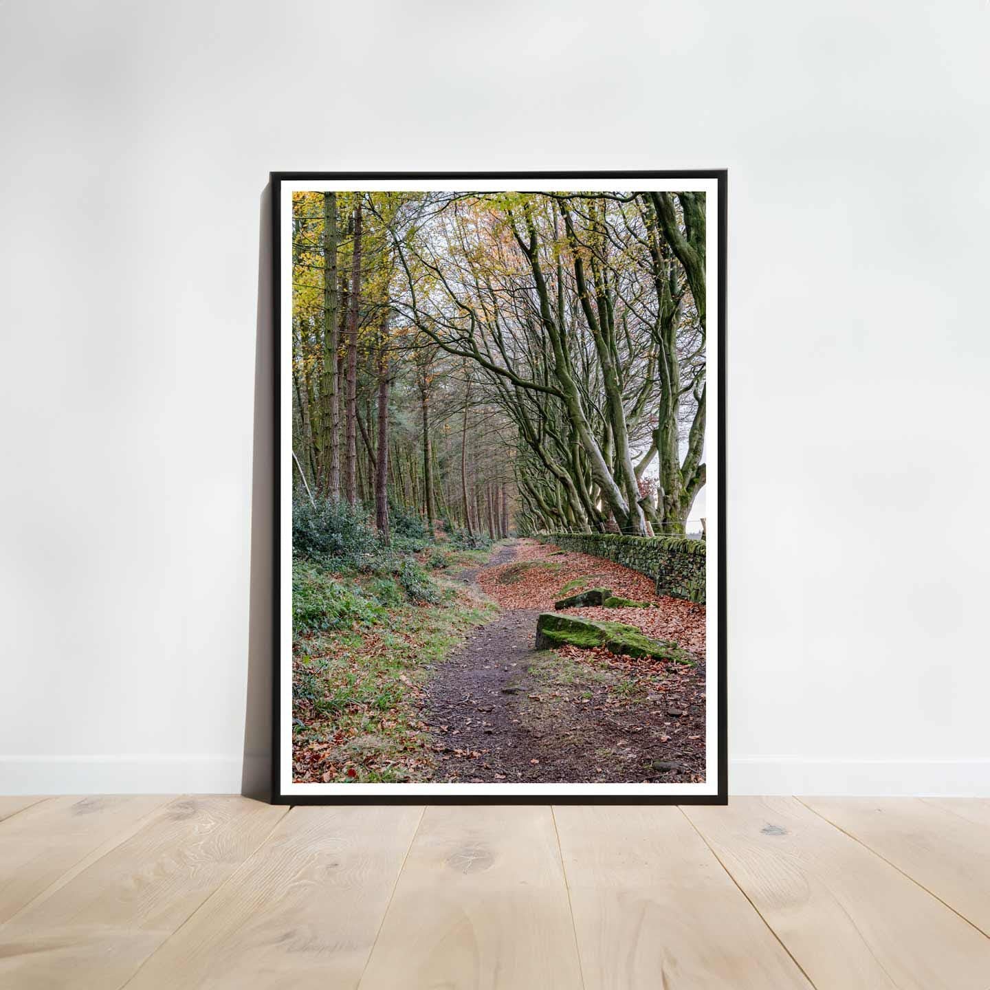 Peak District Countryside Landscape Fine Art Print, A4, A3, A2