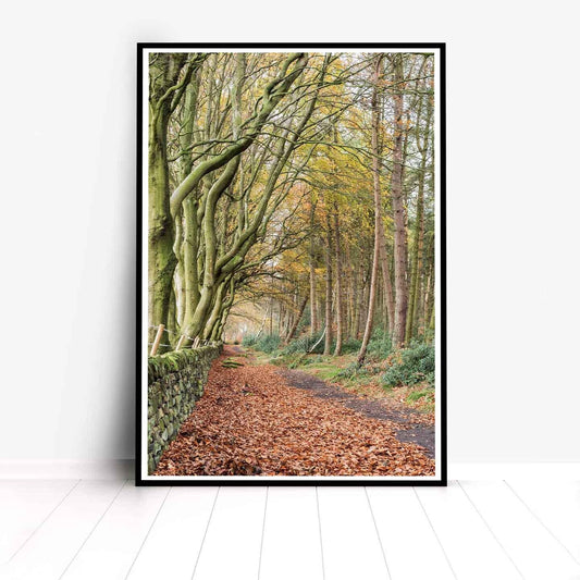 Peak District Countryside Landscape Fine Art Print, A4, A3, A2