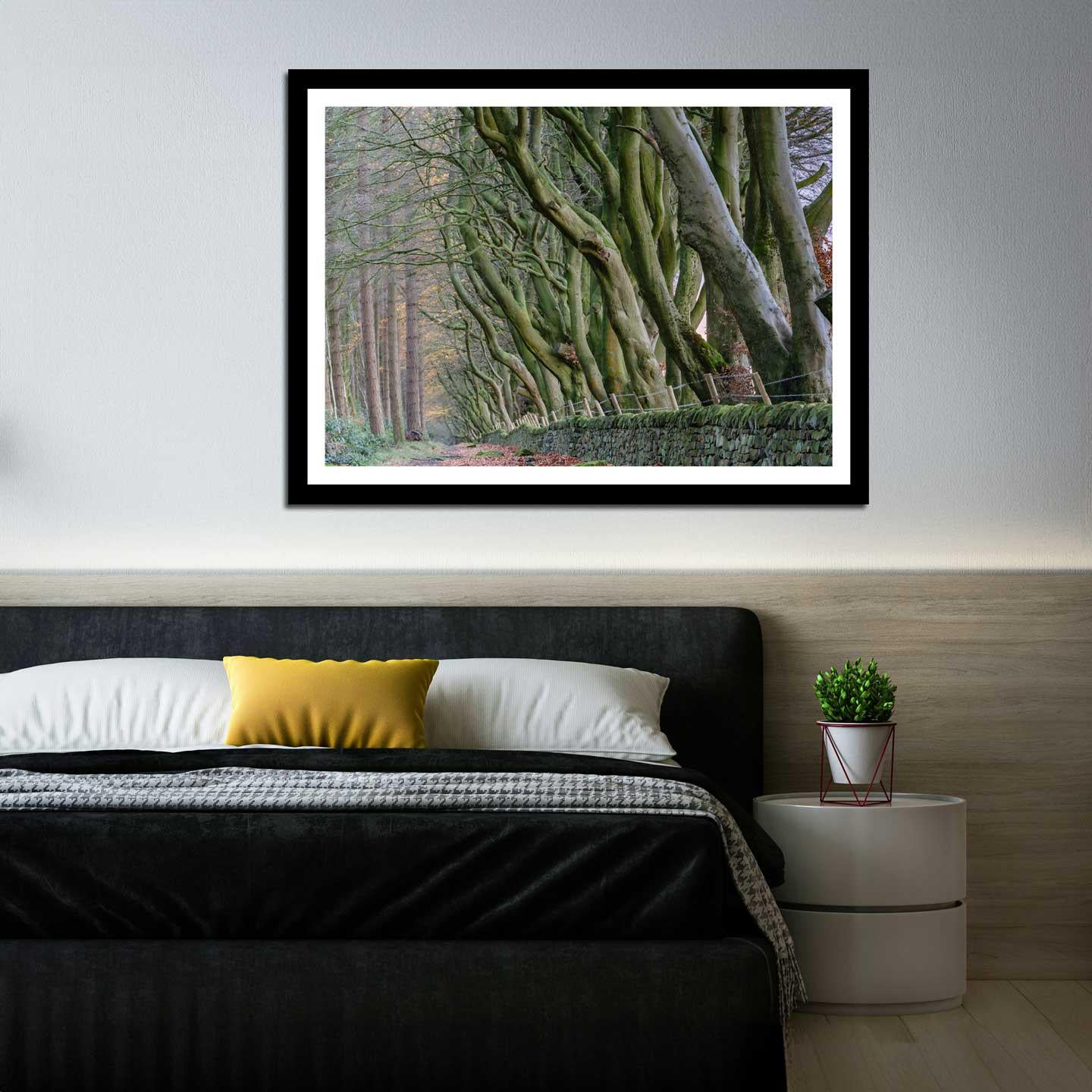 Peak District Countryside Landscape Fine Art Print, A4, A3, A2