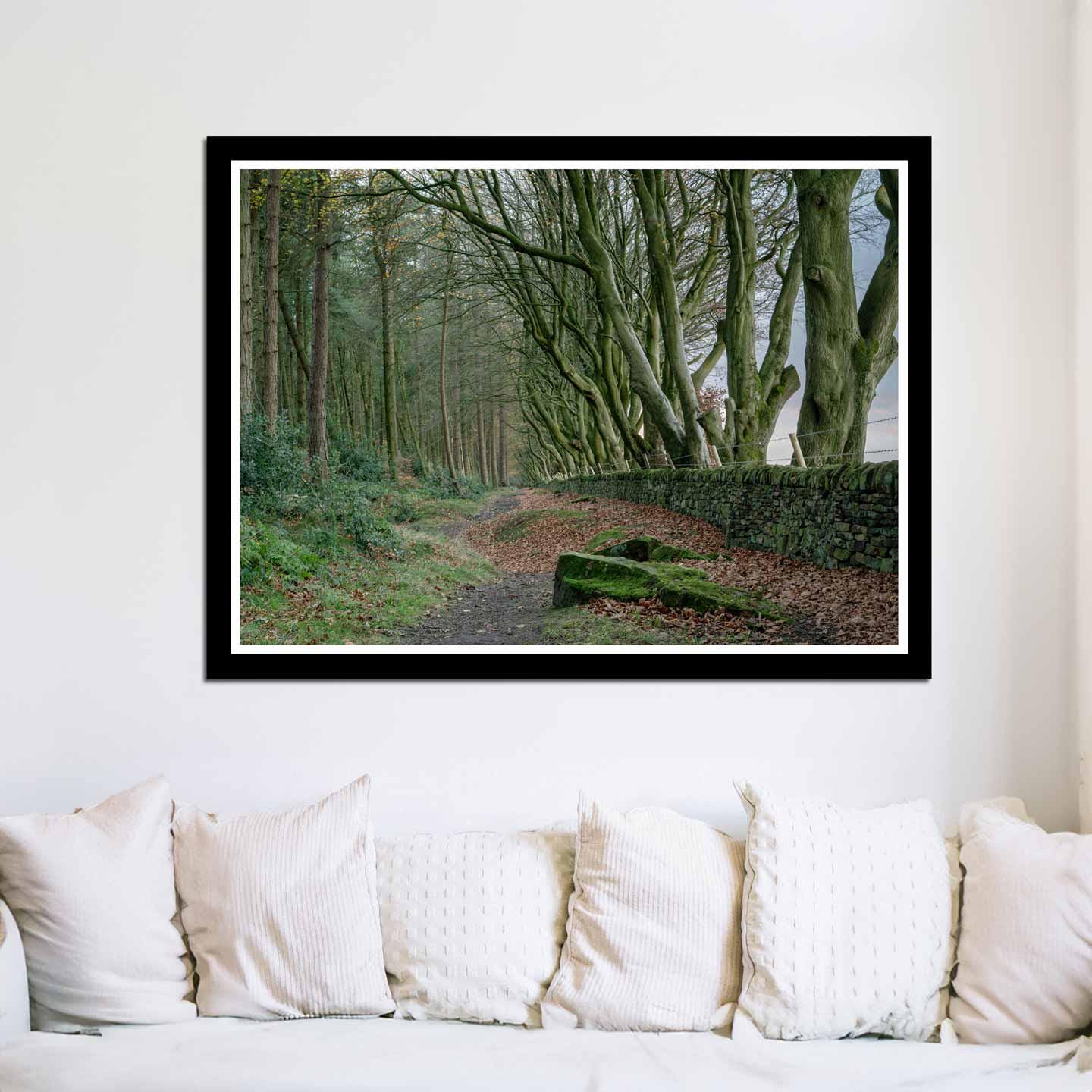 Peak District Countryside Landscape Fine Art Print, A4, A3, A2