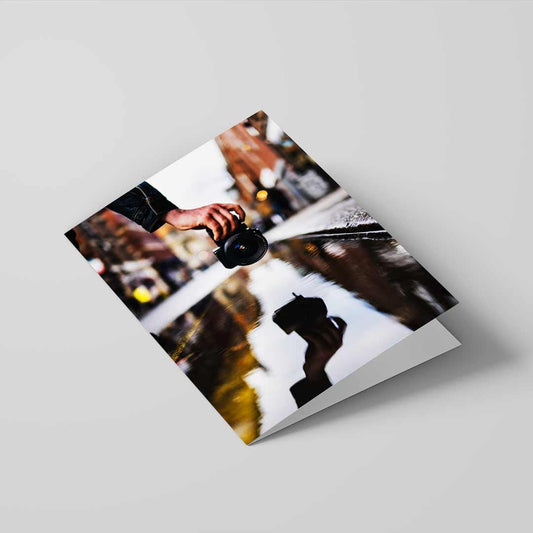 Street Photography Greetings Card A5 to fit A5 Picture Frame, Street Photography, Wall Art, Manchester print
